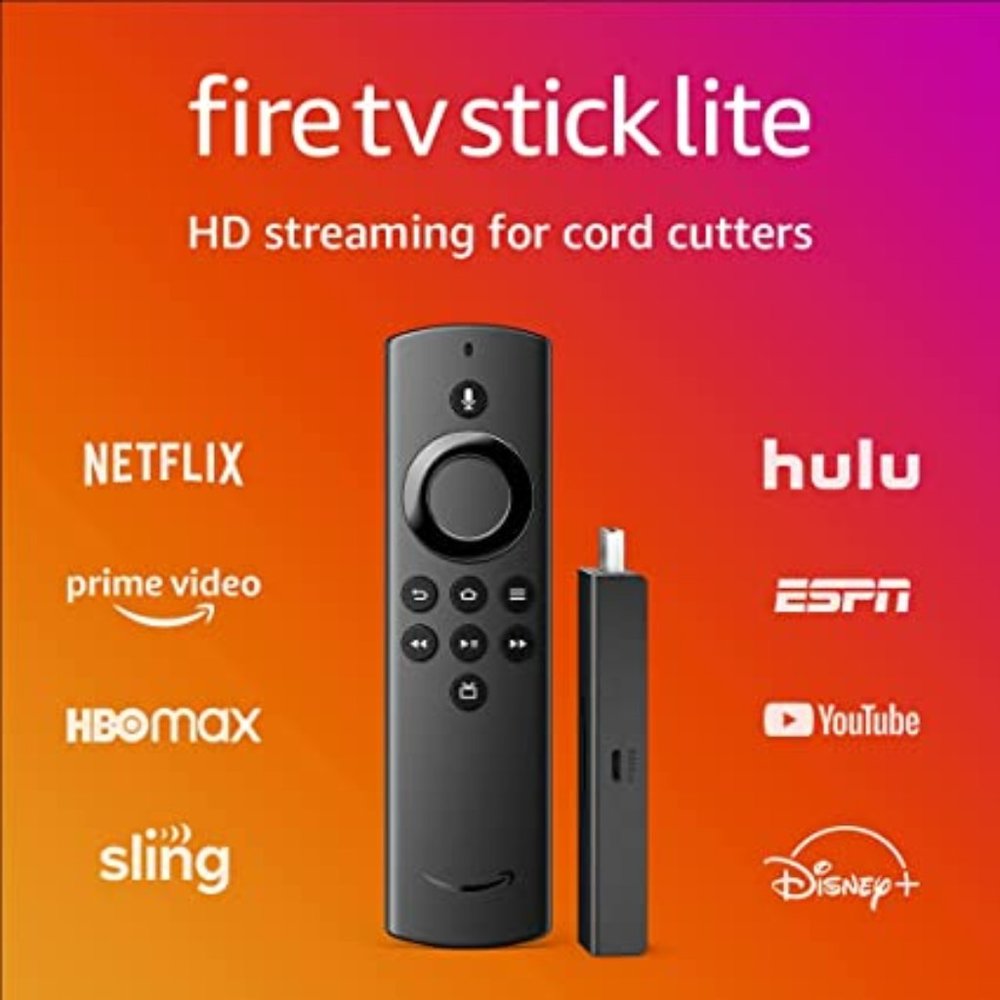 Fire TV Stick Lite with Alexa Voice Remote Lite